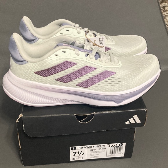 Adidas Response Super Seafoam Green/Purple womens 7.5